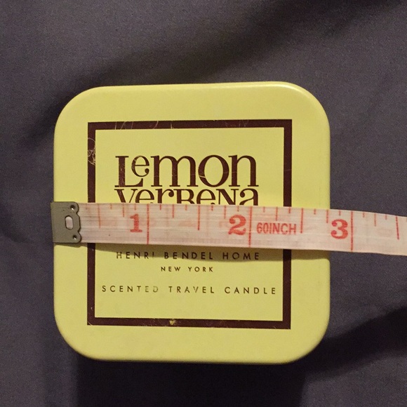 Empty Henri Bendel Travel Candle Tin Lemon Verbena - Picture 14 of 14
